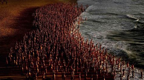 bottomless nude|The Naked World of Spencer Tunick